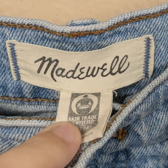 Madewell The Perfect Vintage Straight Leg Jeans Light Wash Women's Sz 30 - Picture 5 of 12
